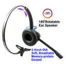 Desk Phone Wireless Headset with Remote Answering Handset Lifter (Explorer)