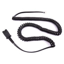 Luxury Pro Swiveling Receiver Noise Cancelling Binaural Headset + RJ9 U10 26716-01 Headset Adapter