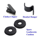 Digital Headset Amplifier with Superb Sound Pro Binaural Headset in Swiveling Receiver for Call Center