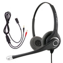 Analog PC Headset fit to Sound card of Computer - Sound forced Phone headset + PC Sound Card Headset Adapter
