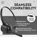 Polycom VVX models Phone Wireless headset with Remote Answering Cord ( Explorer )