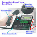 Desk Phone Wireless Headset with Remote Answering Handset Lifter (Explorer)