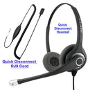 Avaya 1608, 9620, 9650, 9670 Phone Headset - Plantronics compatible Sound Emphasis Avaya Headset