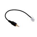 2.5 mm to RJ-9 ( Male - Male ) Headset Adapter