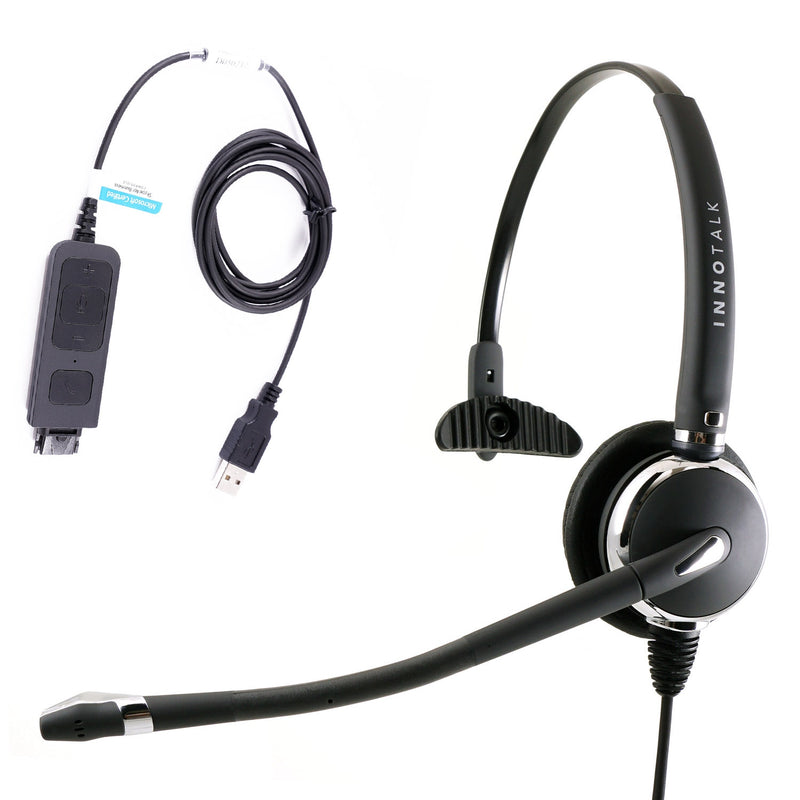 Polycom USB Headset for VVX250, VVX350, VVX401, VVX411, VVX450, VVX501