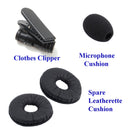 2.5 mm Headset with Jabra Compatible QD cord Combo - Economic Binaural headset + 2.5 mm headset adapter (8 inch)